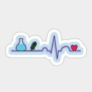 Science love Sticker
